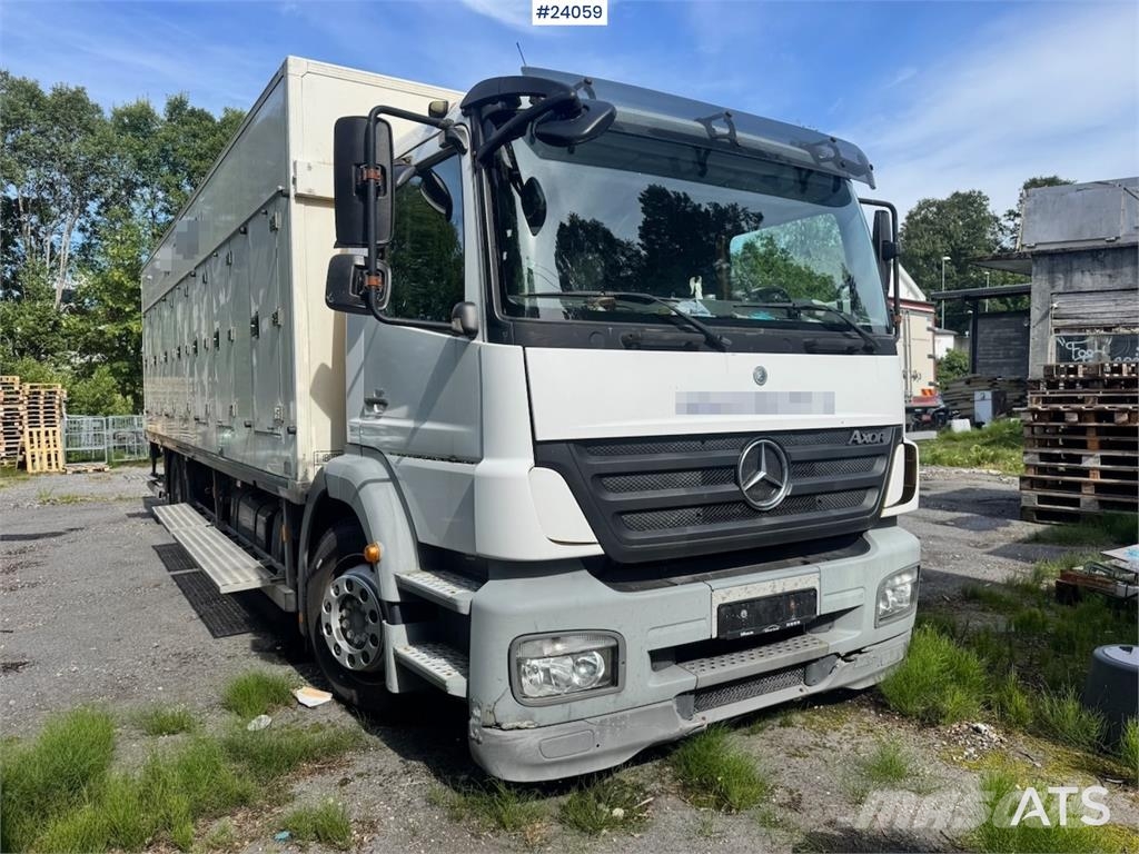 Mercedes-Benz Axor Fish Truck (Box Truck) شاحنات ذات هيكل صندوقي