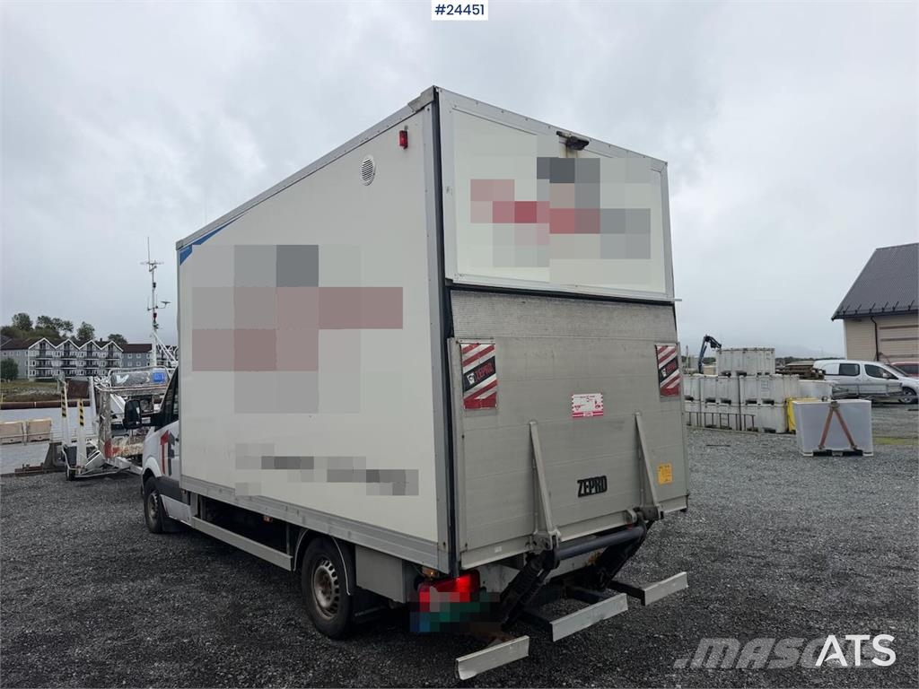 Mercedes-Benz Sprinter 316 CDI box truck with tail lift and two  Camion Fourgon