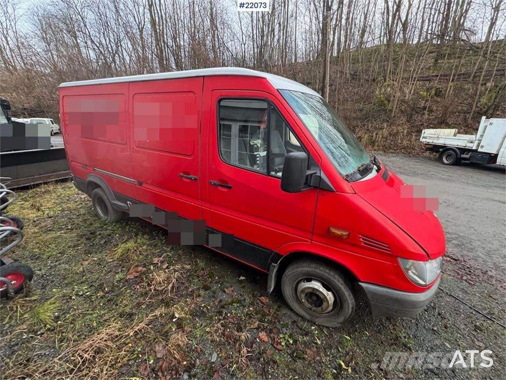 Mercedes-Benz Sprinter 416 with Leistikow flushing unit Panel vans