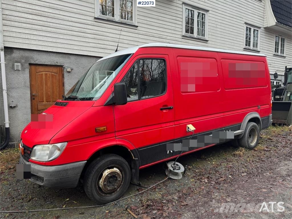 Mercedes-Benz Sprinter 416 with Leistikow flushing unit Panel vans