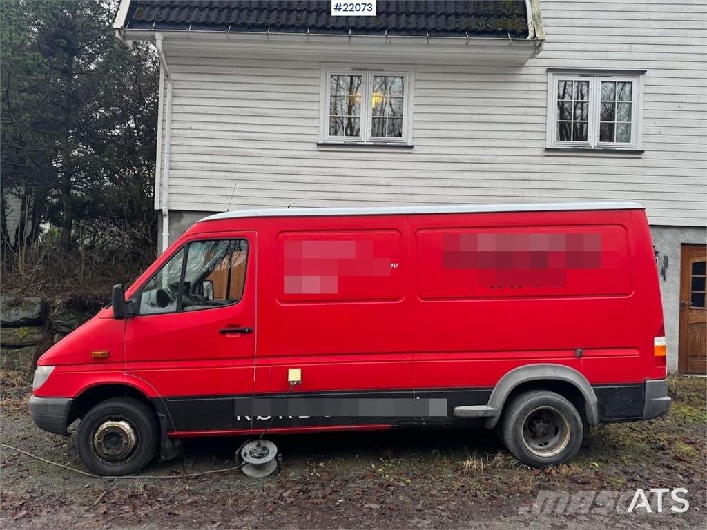 Mercedes-Benz Sprinter 416 with Leistikow flushing unit Panel vans