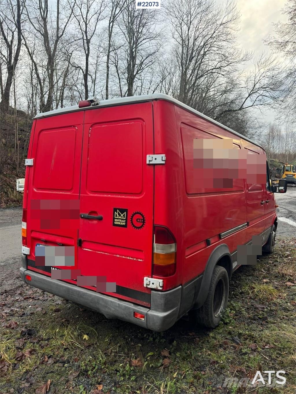 Mercedes-Benz Sprinter 416 with Leistikow flushing unit Panel vans