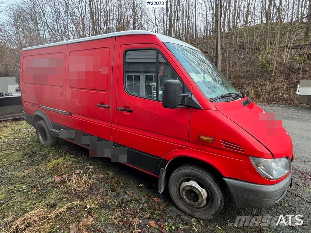 Mercedes-Benz Sprinter 416 with Leistikow flushing unit Panel vans