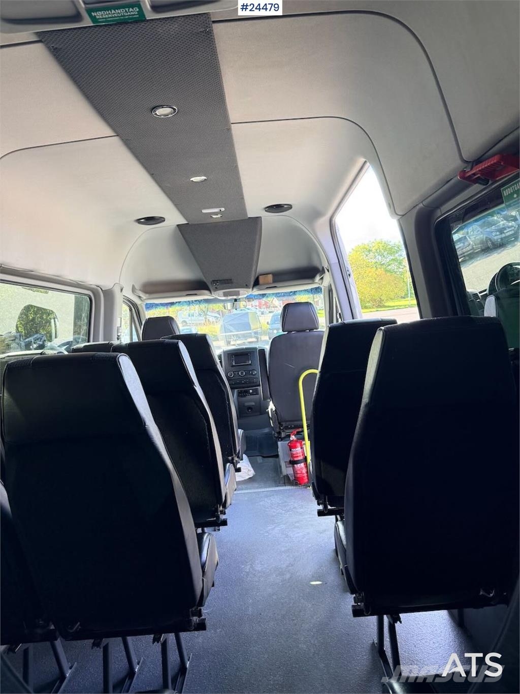 Mercedes-Benz Sprinter 516 minibus with 16+1 seats, smart tachog Mini-bus