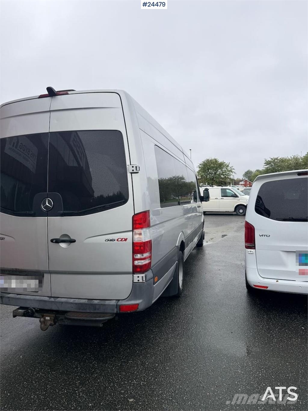 Mercedes-Benz Sprinter 516 minibus with 16+1 seats, smart tachog Mini-bus