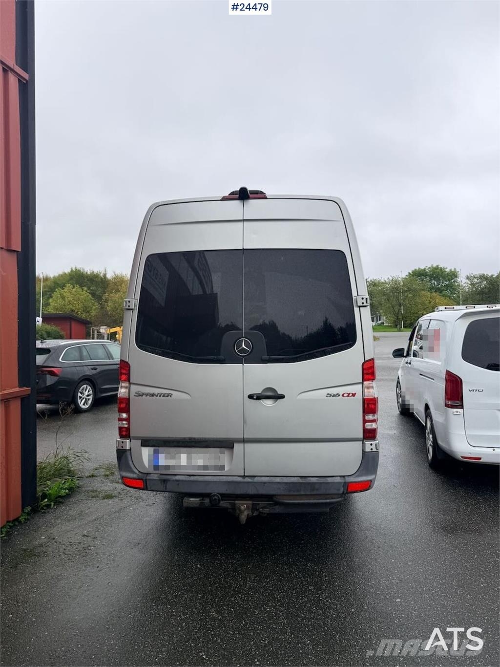Mercedes-Benz Sprinter 516 minibus with 16+1 seats, smart tachog Mini-bus