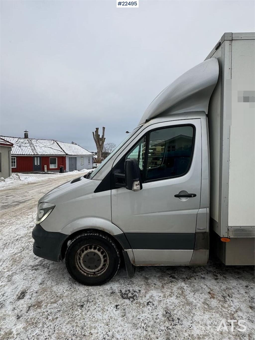 Mercedes-Benz Sprinter box truck with tail lift – approved until Φορτηγά Κόφα