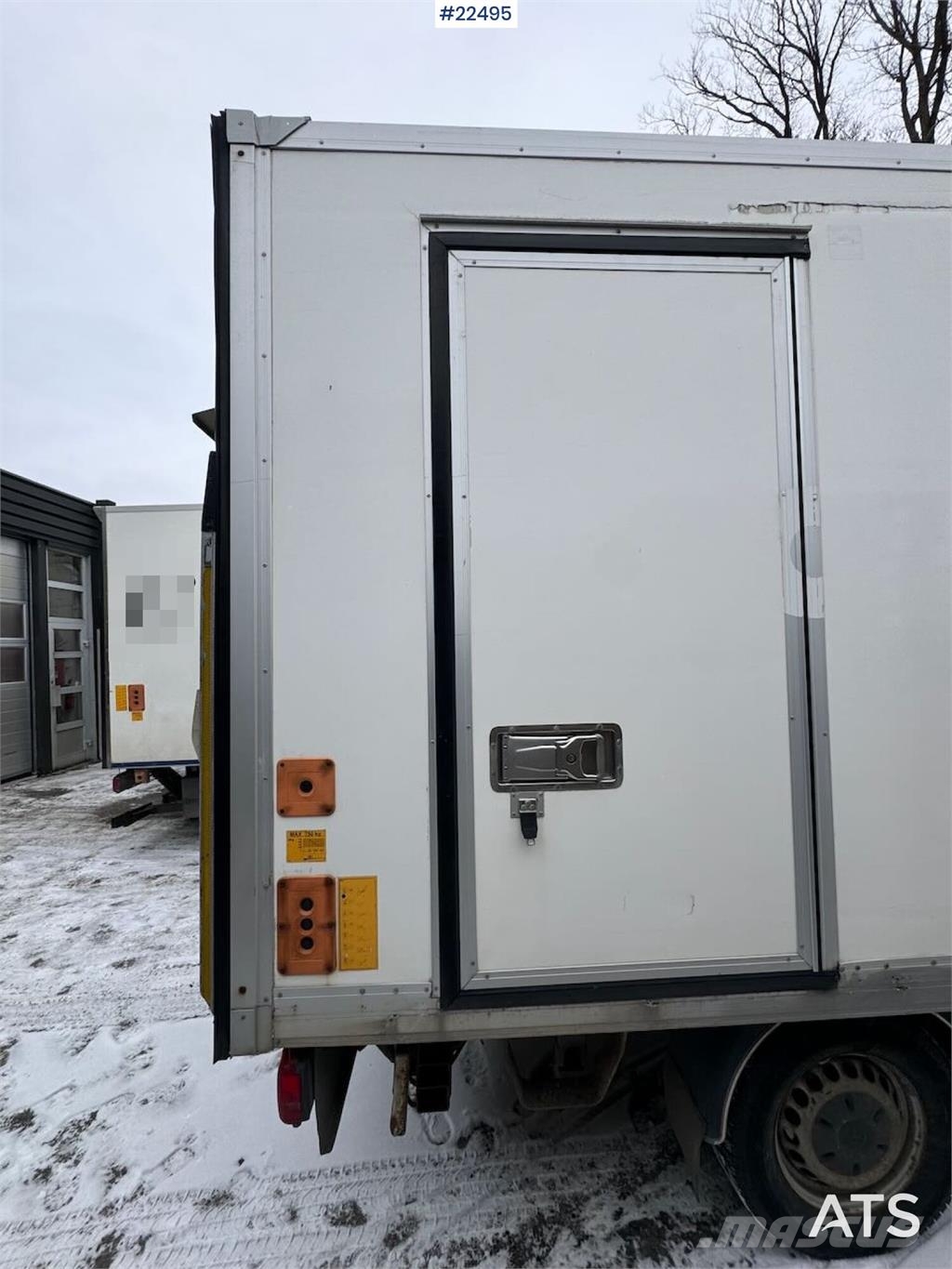Mercedes-Benz Sprinter box truck with tail lift – approved until Φορτηγά Κόφα