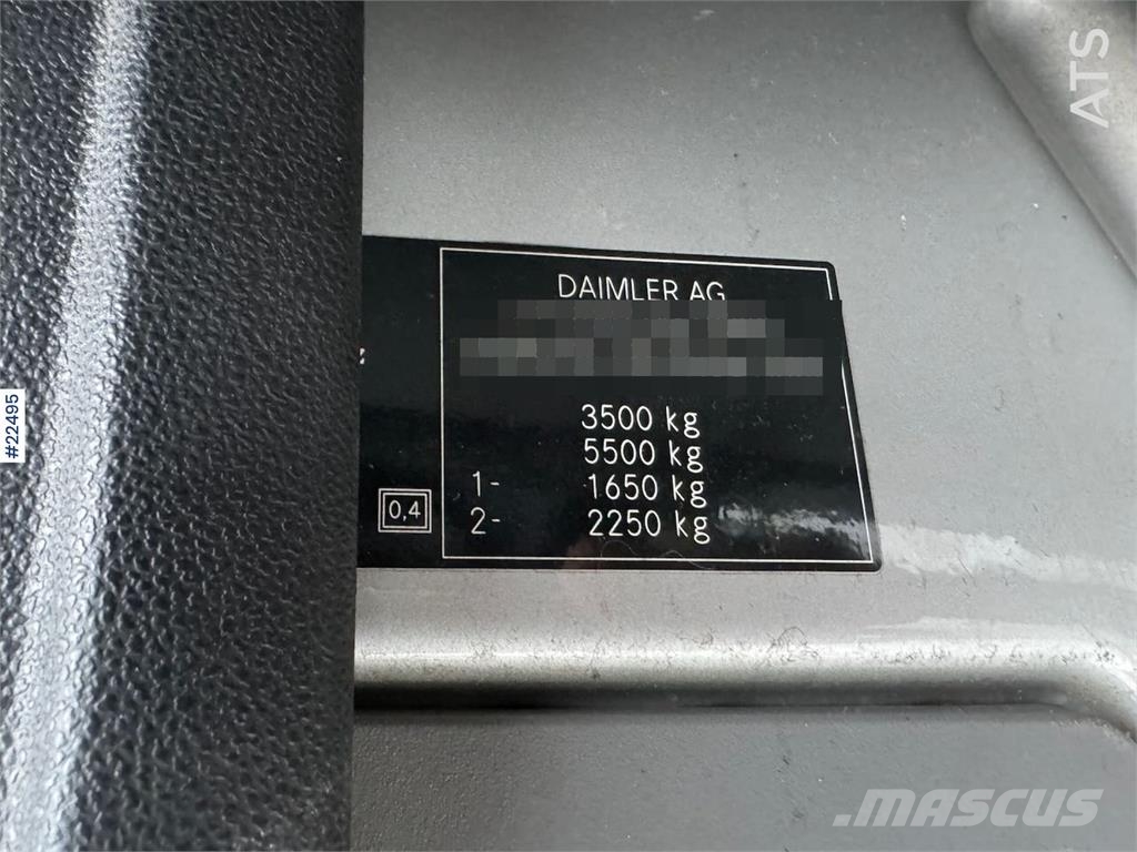 Mercedes-Benz Sprinter box truck with tail lift – approved until Φορτηγά Κόφα