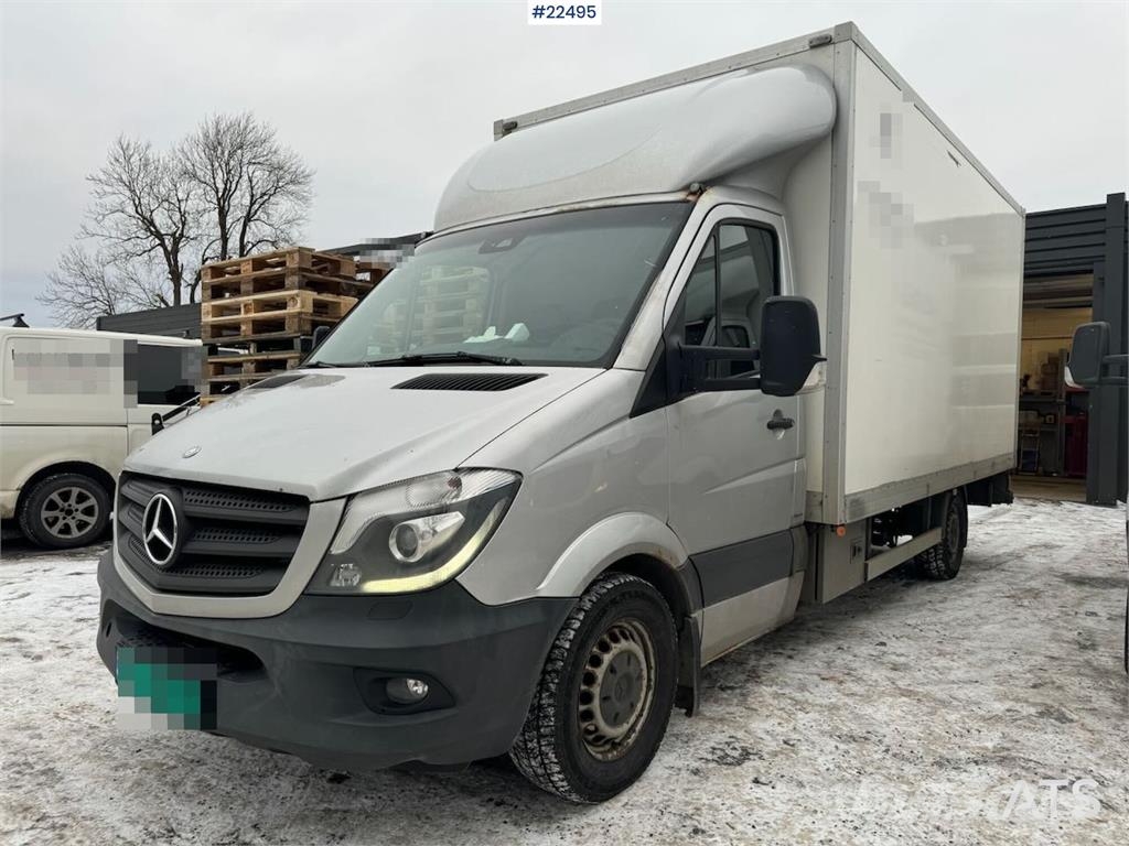 Mercedes-Benz Sprinter box truck with tail lift – approved until Φορτηγά Κόφα