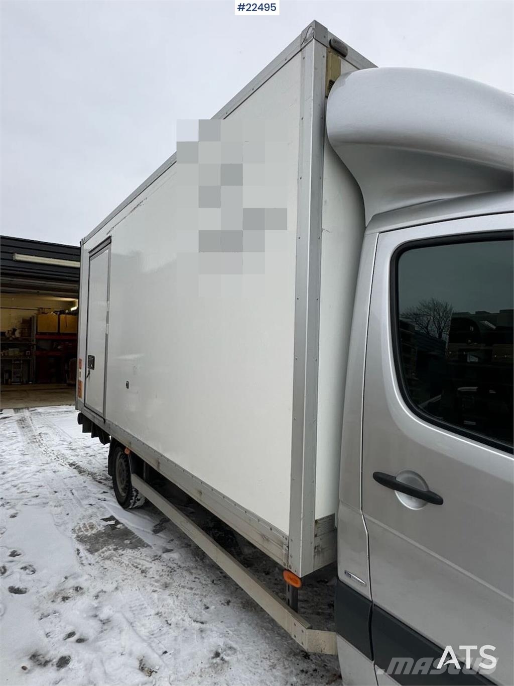Mercedes-Benz Sprinter box truck with tail lift – approved until Φορτηγά Κόφα