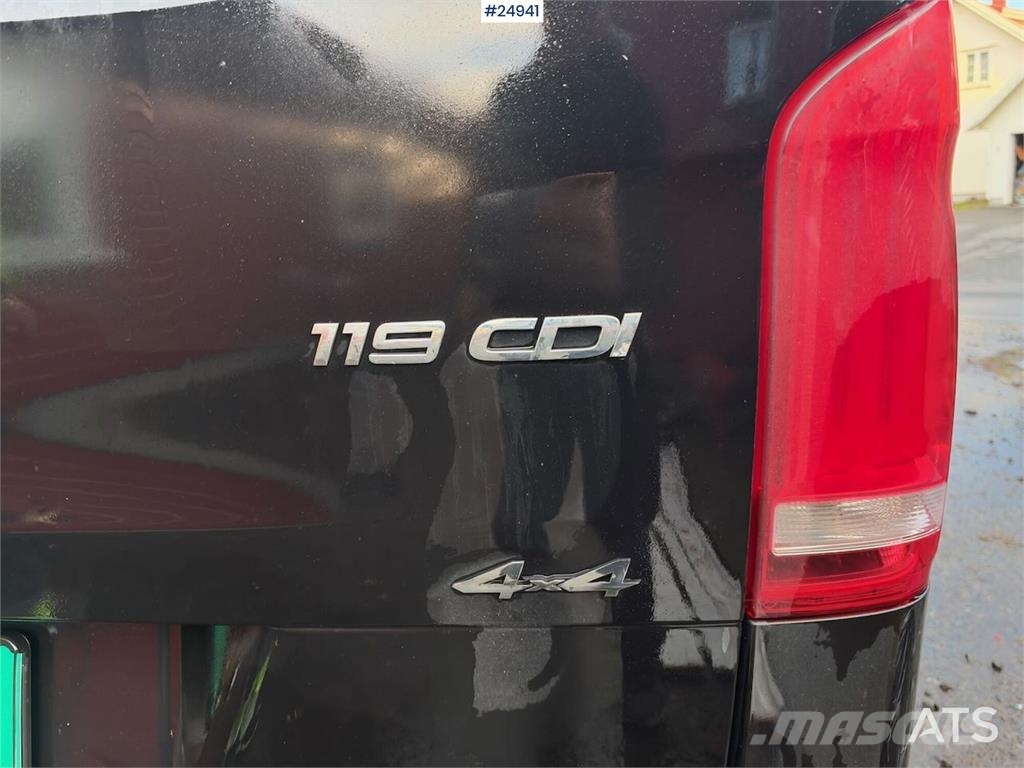 Mercedes-Benz Vito 119 4x4 van Furgone chiuso