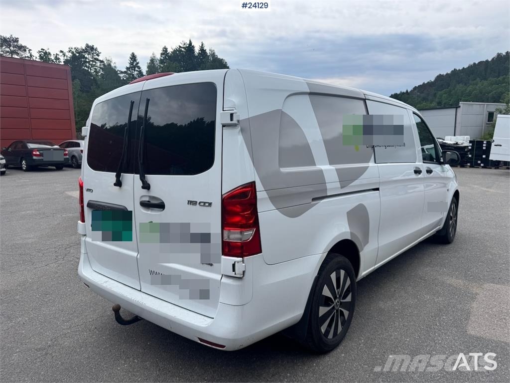 Mercedes-Benz Vito 119 CDI 4x4 Van with Tachograph شاحنة مقفلة