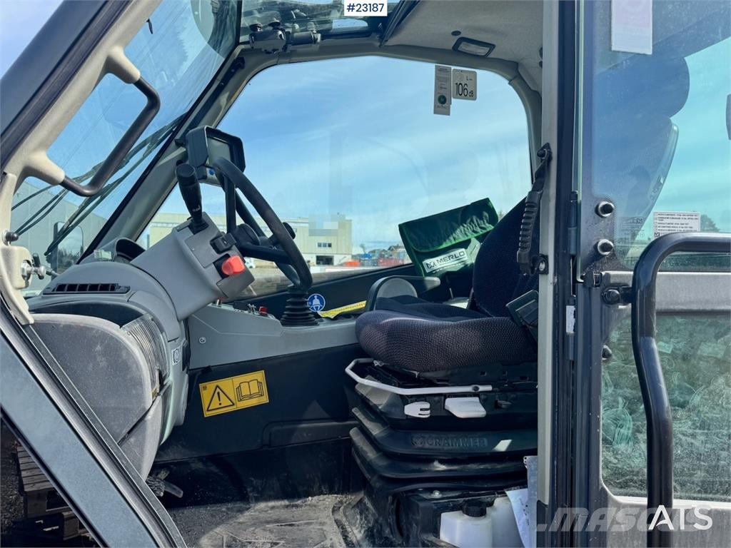 Merlo P40.17 telehandler w/ bucket – pallet forks – jib Teleskopski kolesni nakladalci