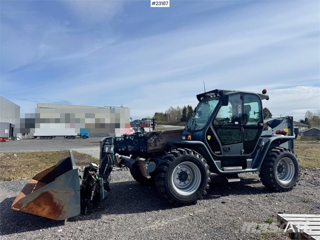 Merlo P40.17 telehandler w/ bucket – pallet forks – jib Teleskopski kolesni nakladalci