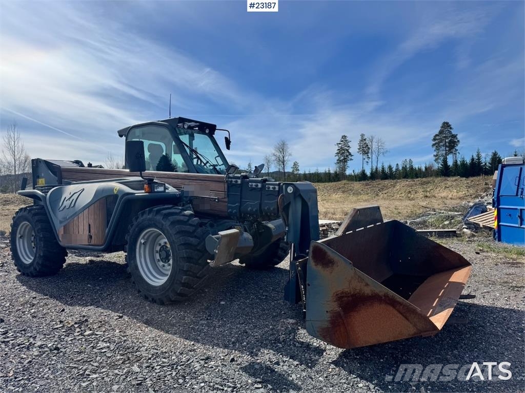 Merlo P40.17 telehandler w/ bucket – pallet forks – jib Teleskopski kolesni nakladalci