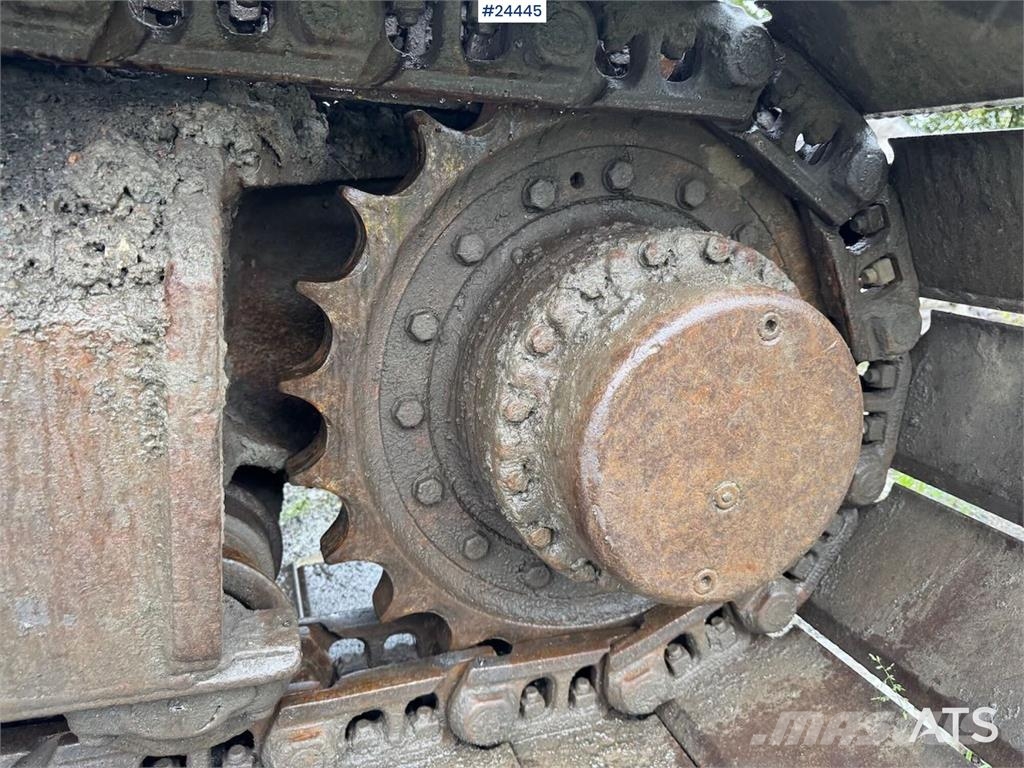 Mitsubishi SM120-8 Crawler Excavator – 3 Buckets – 6,400 Hour Beltegraver