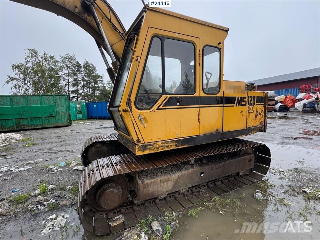 Mitsubishi SM120-8 Crawler Excavator – 3 Buckets – 6,400 Hour Beltegraver