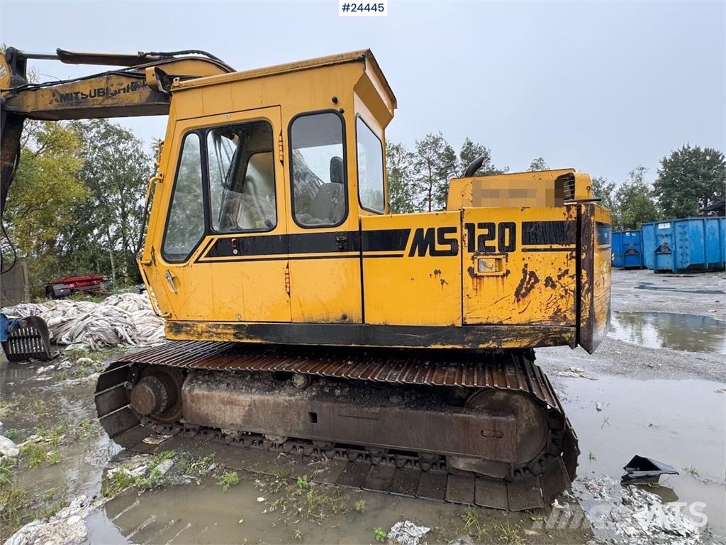 Mitsubishi SM120-8 Crawler Excavator – 3 Buckets – 6,400 Hour Beltegraver