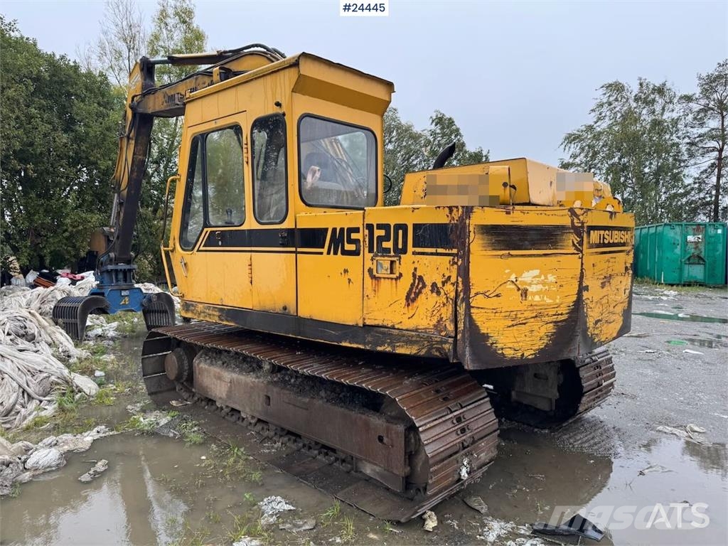Mitsubishi SM120-8 Crawler Excavator – 3 Buckets – 6,400 Hour Beltegraver