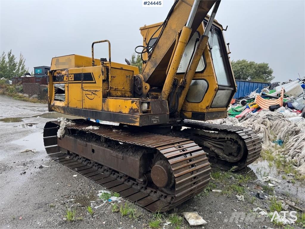 Mitsubishi SM120-8 Crawler Excavator – 3 Buckets – 6,400 Hour Beltegraver