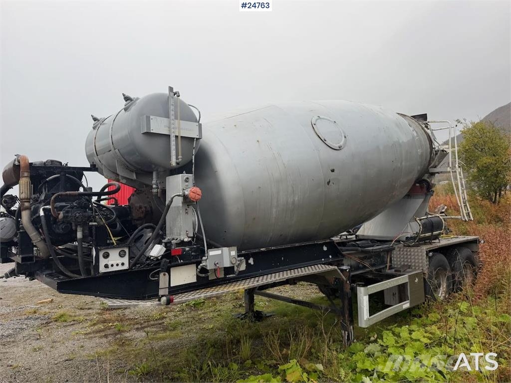 MOL concrete trailer – 12 cubic meters. WATCH VIDEO مقطورات أخرى