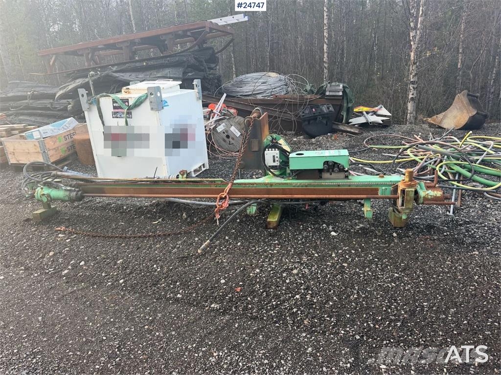 Montabert Micropa stretcher tower w/ vacuum cleaner and comp Příslušenství a náhradní díly k vrtným zařízením