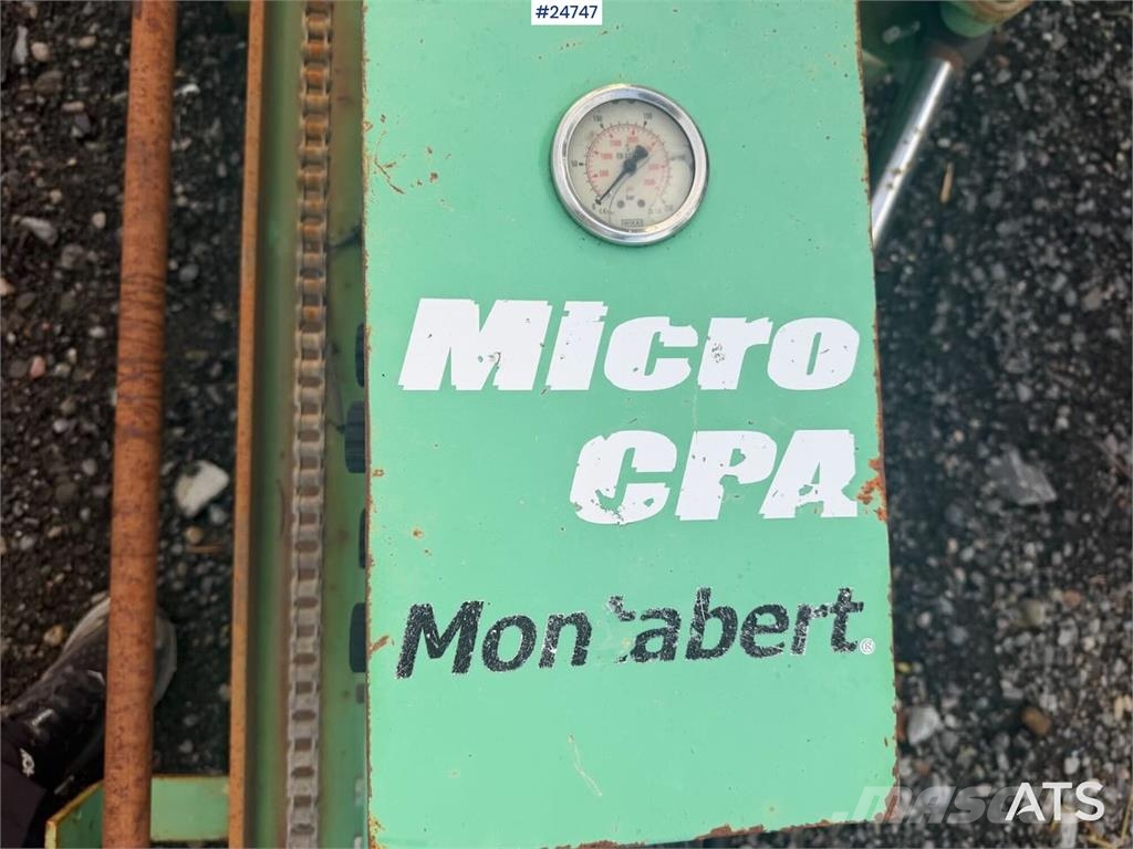 Montabert Micropa stretcher tower w/ vacuum cleaner and comp Příslušenství a náhradní díly k vrtným zařízením