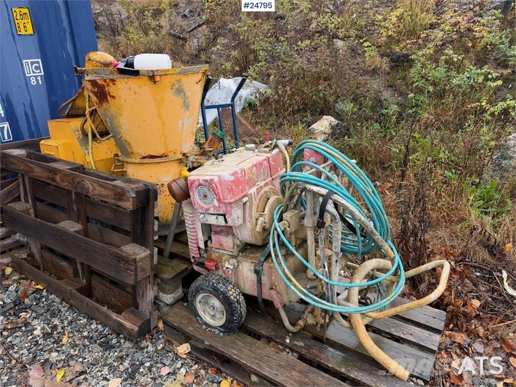  Mørtelpumpe Mørtelpumpe Dodatna oprema za betonske radove