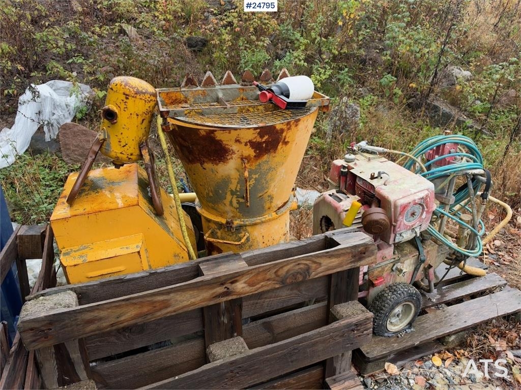  Mørtelpumpe Mørtelpumpe Dodatna oprema za betonske radove