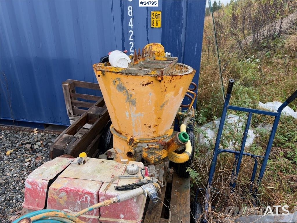  Mørtelpumpe Mørtelpumpe Dodatna oprema za betonske radove