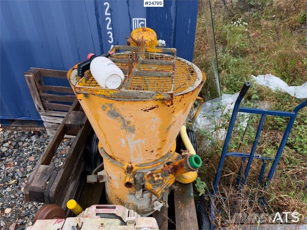  Mørtelpumpe Mørtelpumpe Dodatna oprema za betonske radove