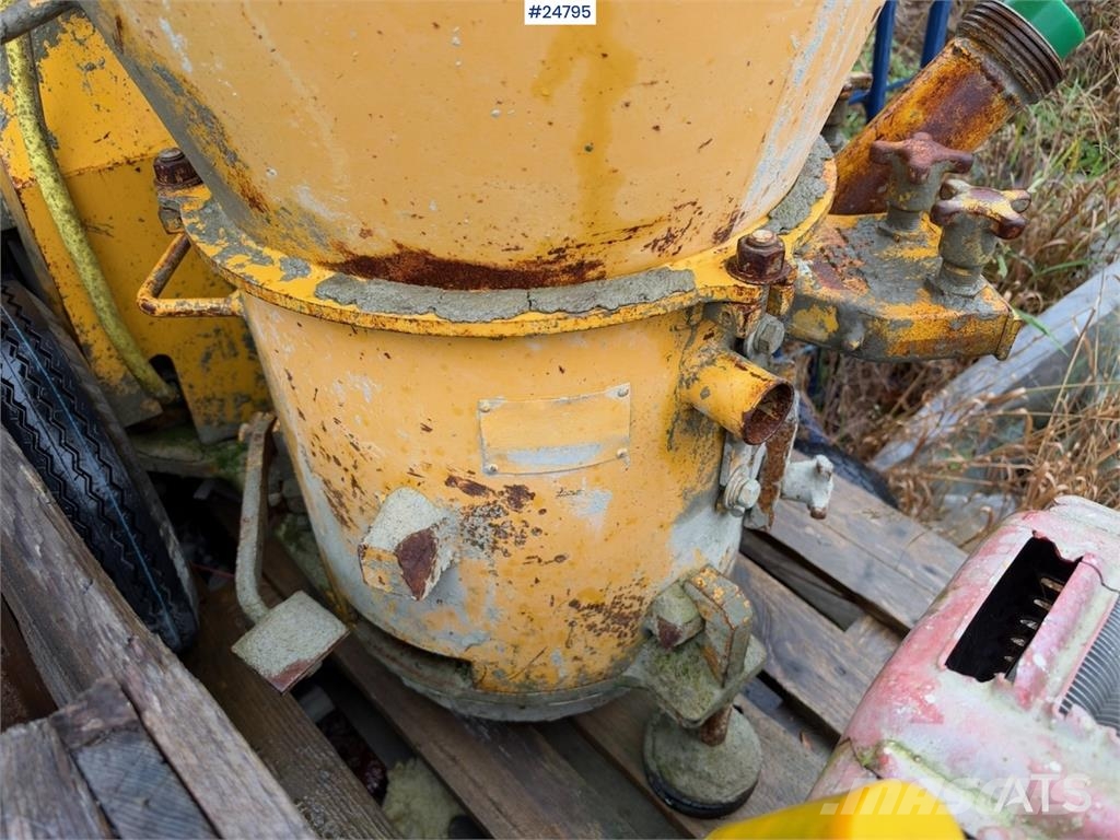  Mørtelpumpe Mørtelpumpe Dodatna oprema za betonske radove