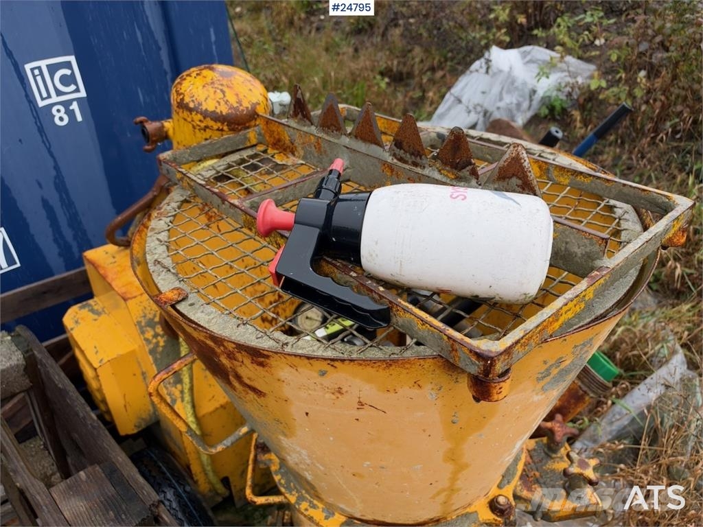  Mørtelpumpe Mørtelpumpe Dodatna oprema za betonske radove