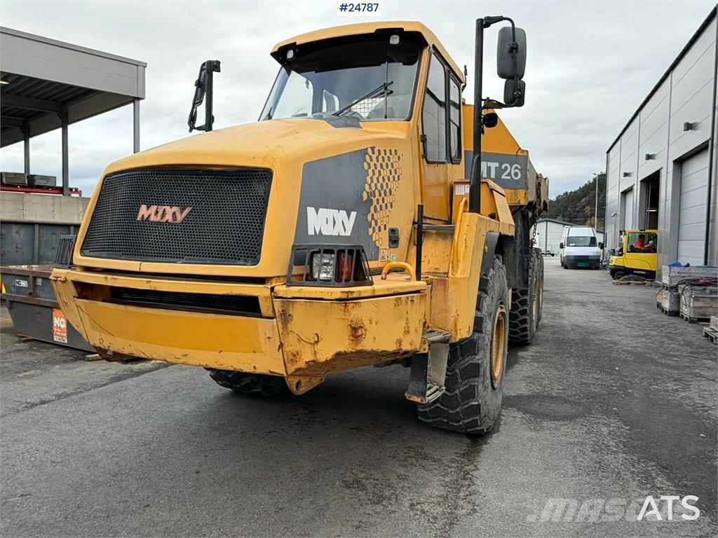 Moxy MT 26 6x6 dumper Minidumper