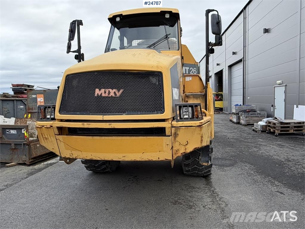 Moxy MT 26 6x6 dumper Minidumper