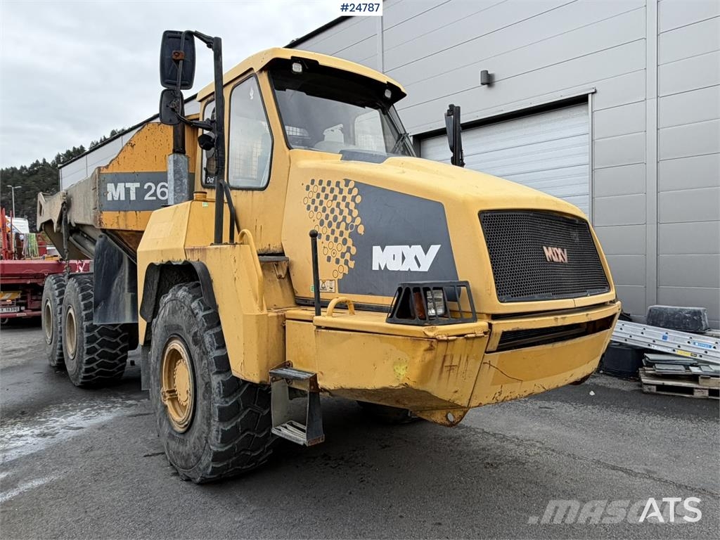 Moxy MT 26 6x6 dumper Minidumper