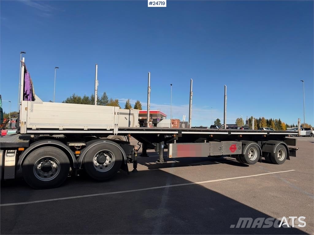 Närko 2-Axle Semi-Trailer Semirimorchio a pianale
