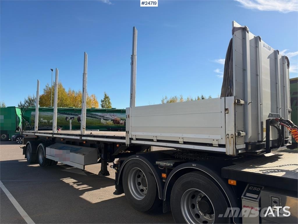 Närko 2-Axle Semi-Trailer Semirimorchio a pianale