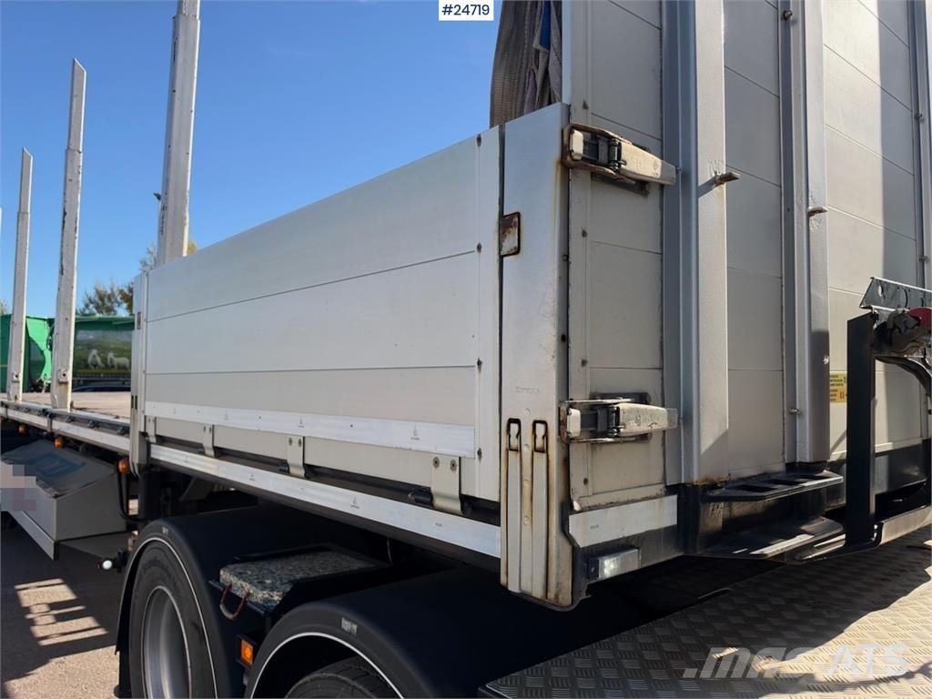 Närko 2-Axle Semi-Trailer Semirimorchio a pianale