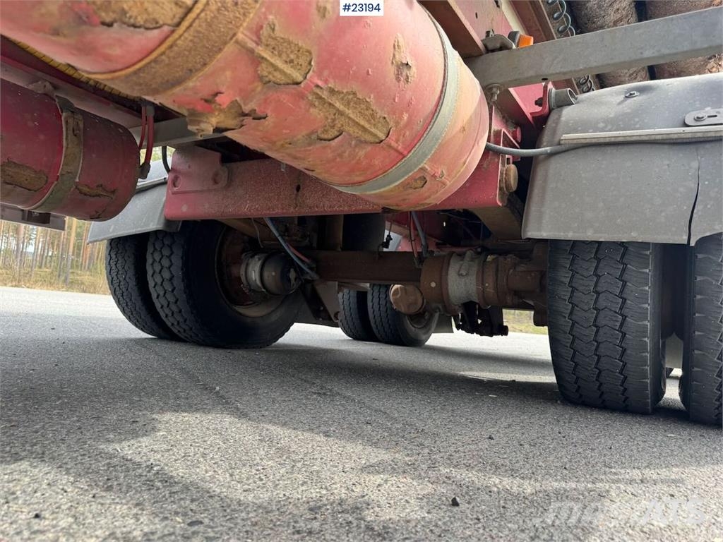 Närko 4-axle Timber Trailer Anhænger til tømmer