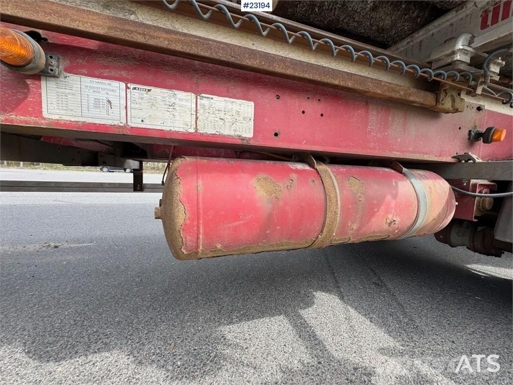 Närko 4-axle Timber Trailer Anhænger til tømmer