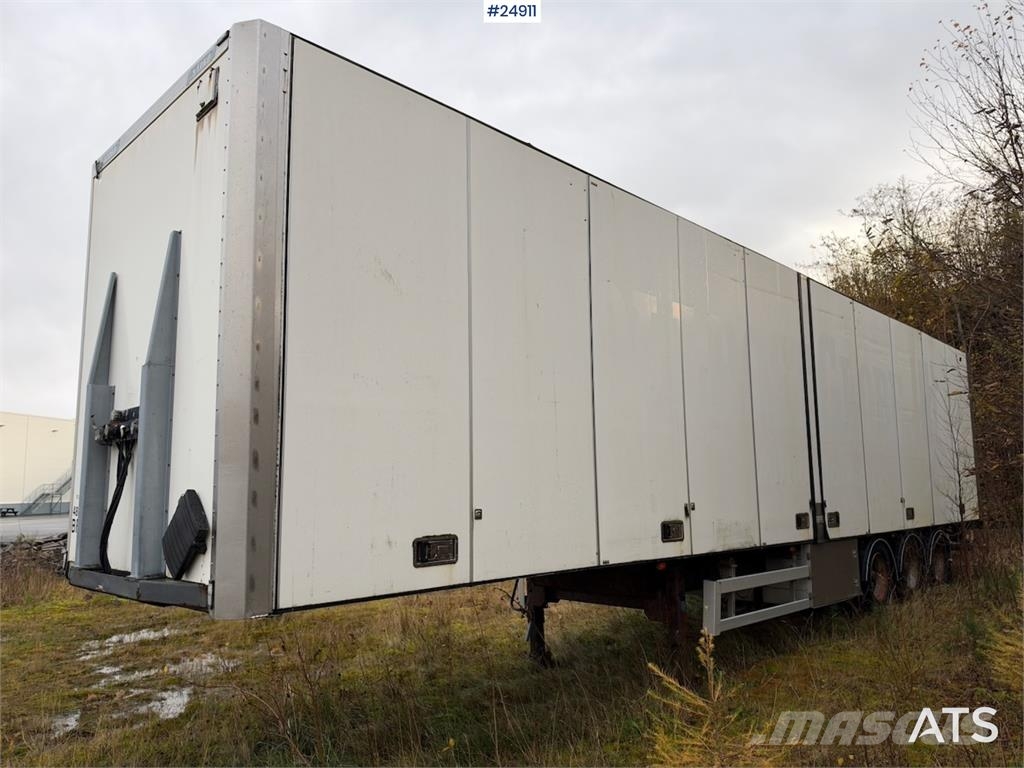 Närko Box Semi-Trailer with Full Side Opening Прицепы-фургоны
