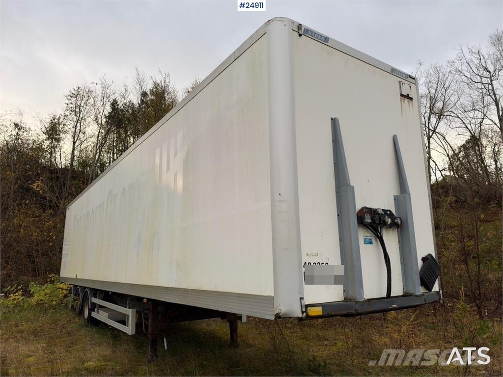 Närko Box Semi-Trailer with Full Side Opening Прицепы-фургоны