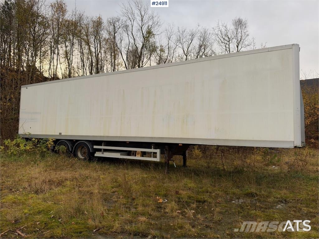 Närko Box Semi-Trailer with Full Side Opening Прицепы-фургоны