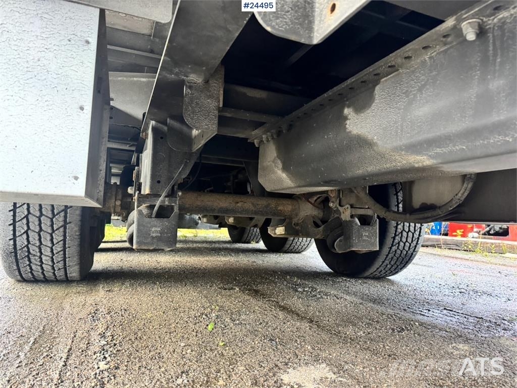 Närko Flatbed Trailer – Only 26,000 km! Platformos / Pakrovimas iš šono