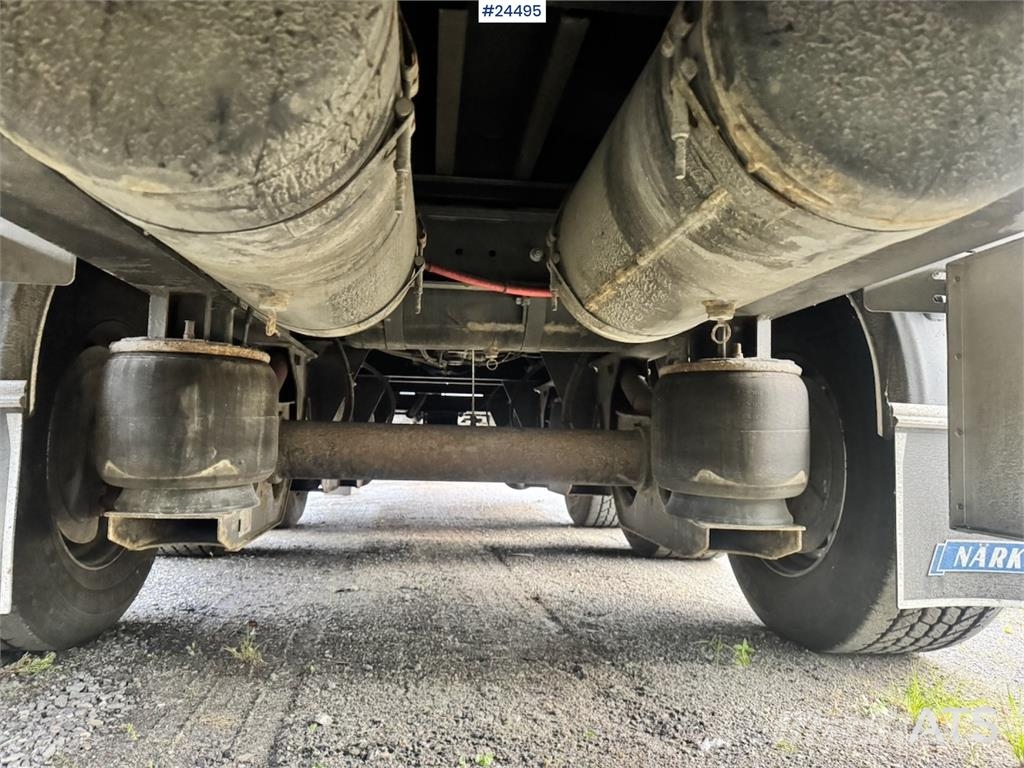 Närko Flatbed Trailer – Only 26,000 km! Platformos / Pakrovimas iš šono