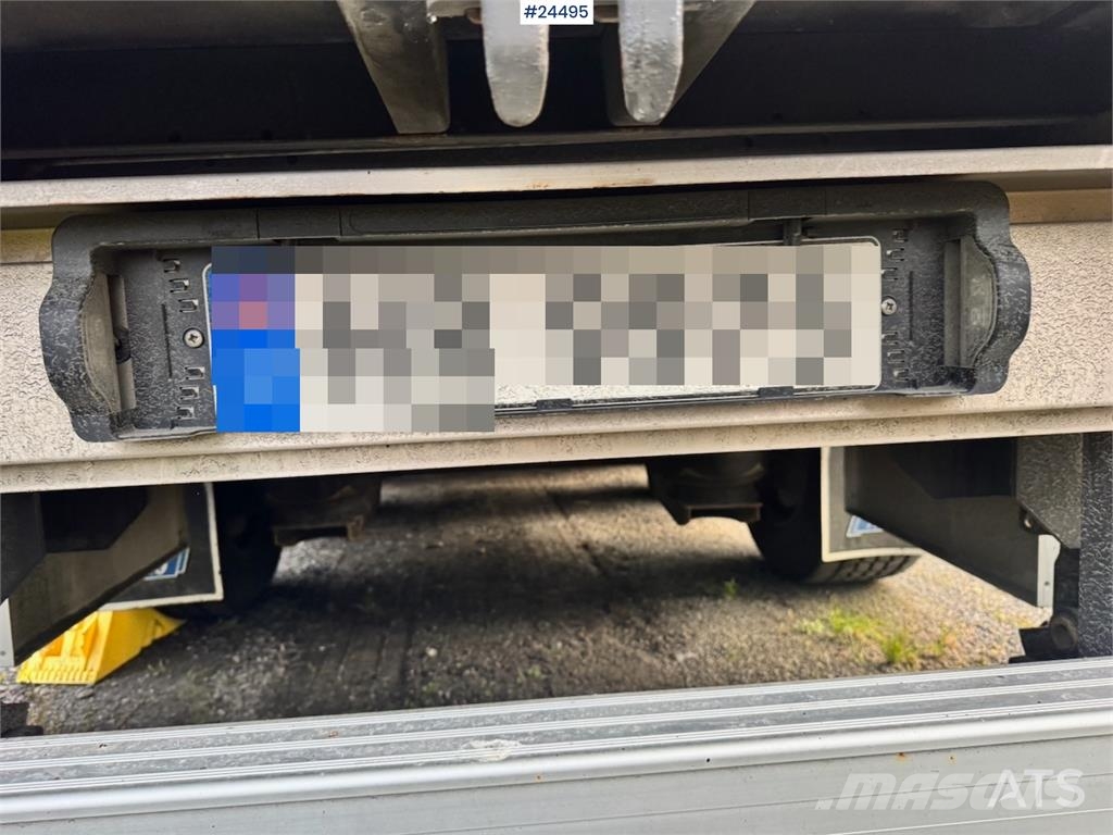 Närko Flatbed Trailer – Only 26,000 km! Platformos / Pakrovimas iš šono