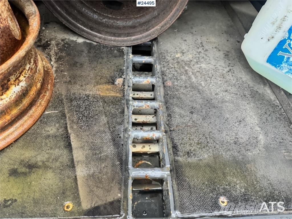 Närko Flatbed Trailer – Only 26,000 km! Platformos / Pakrovimas iš šono