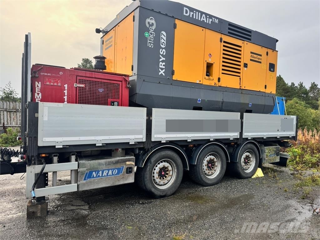 Närko Flatbed Trailer – Only 26,000 km! Platformos / Pakrovimas iš šono